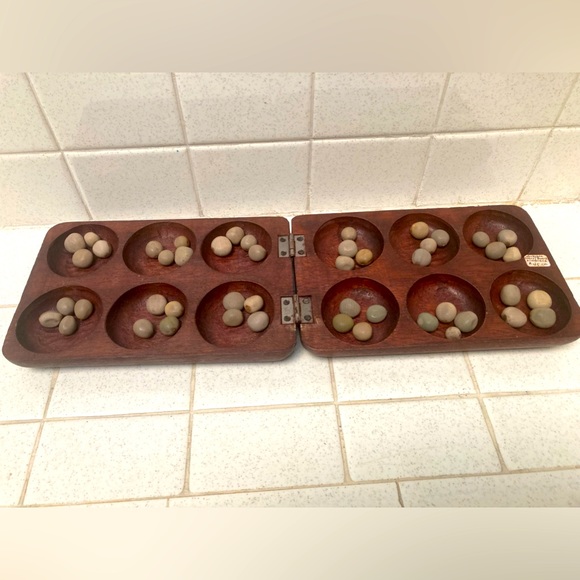 African Board Game- mancala, oware - Picture 1 of 4